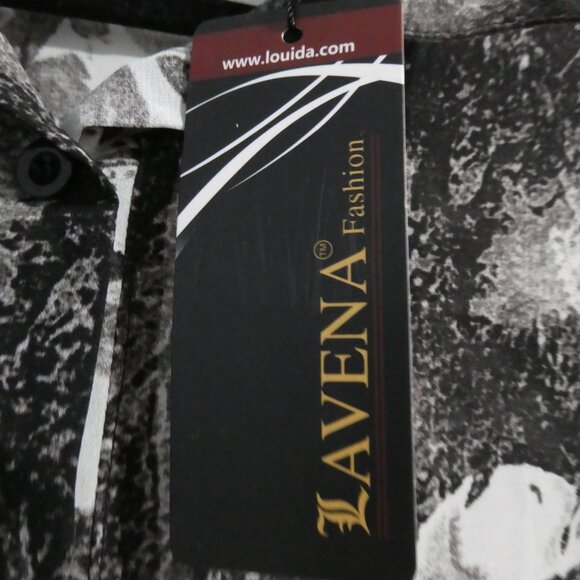 LAVENA FASHION | small | Sheer Button-Up Floral Front Long Shirt Dress | NWT - Picture 7 of 16